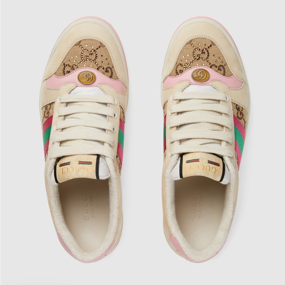 GUCCI crystal screener sneaker - Picture 2 of 5